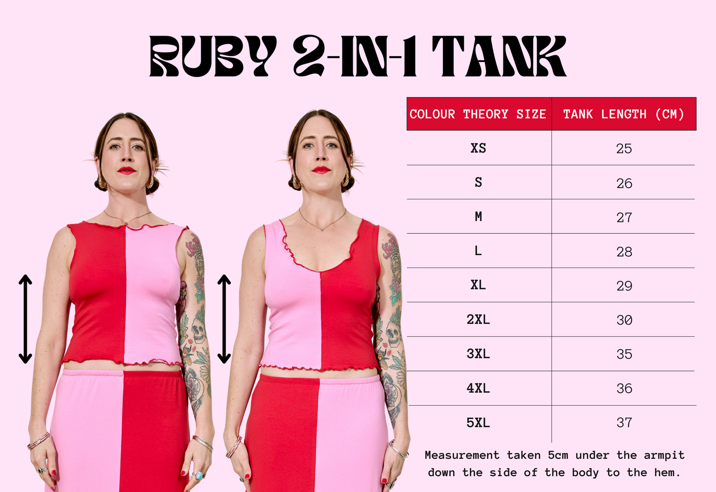 RUBY 2 IN 1 TANK