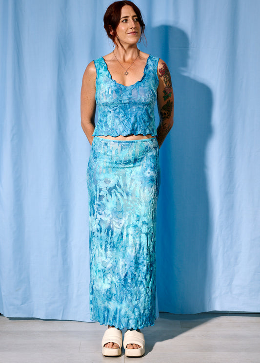 2 IN 1 TANK BLUE WATER