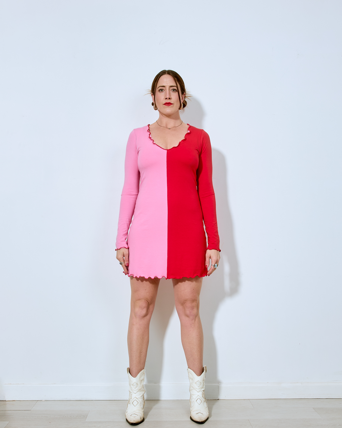 EVIE 2 IN 1 MINI DRESS