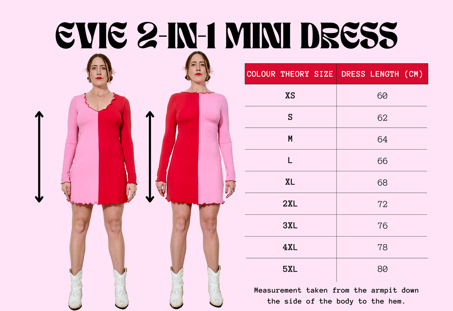 EVIE 2 IN 1 MINI DRESS