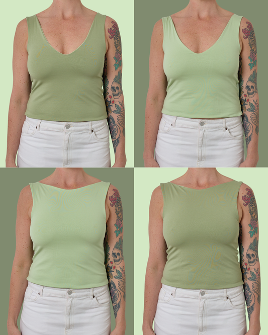FRANKIE 4 IN 1 TANK TOP PISTACHIO & KIWI