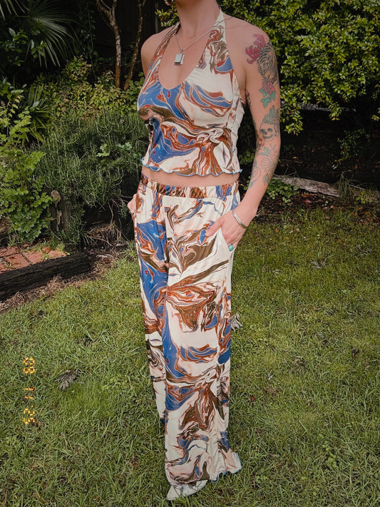 GIGI HALTER TOP DESERT MIRAGE