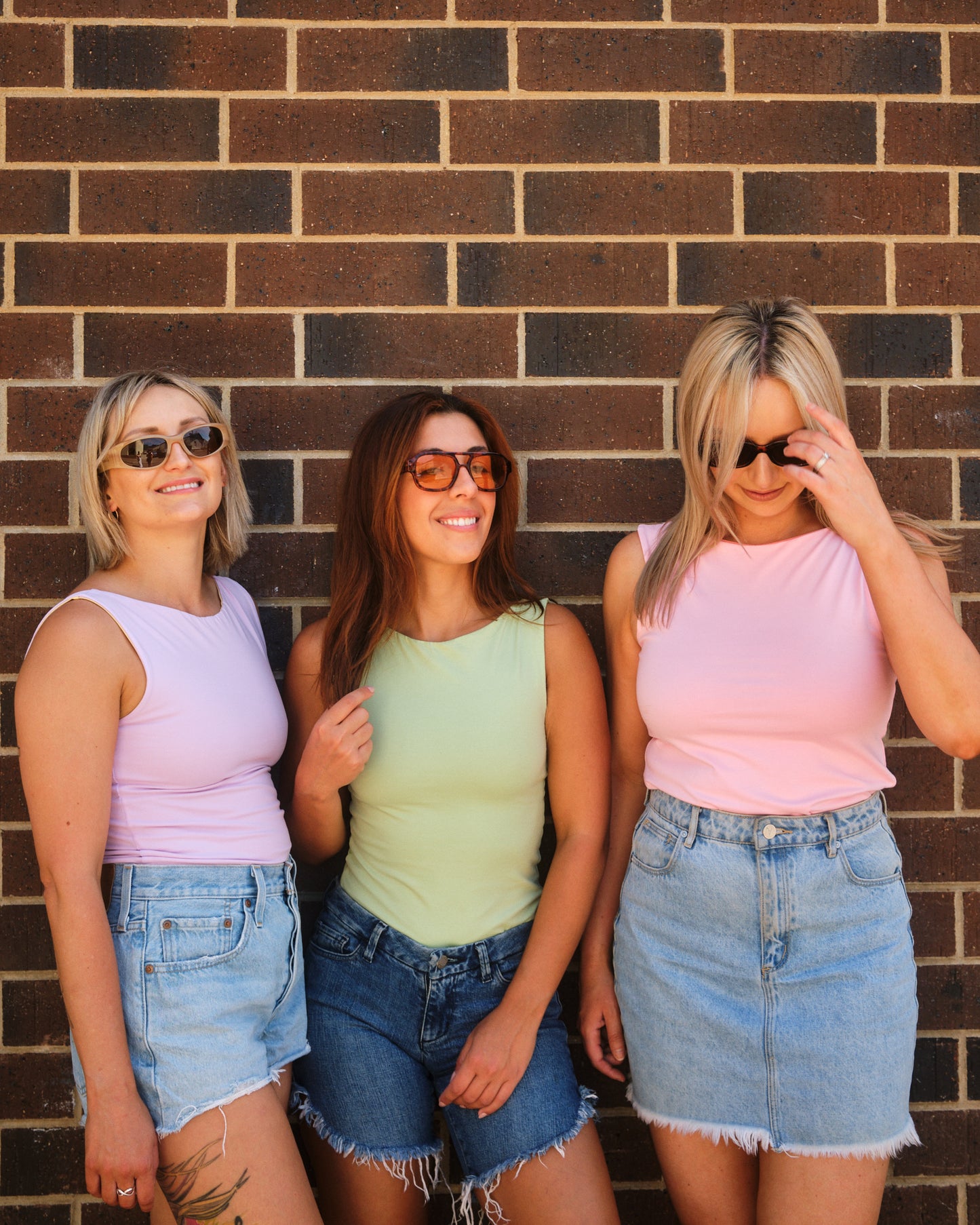 FRANKIE 4 IN 1 TANK TOP KIWI & LAVENDER