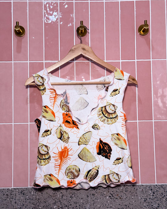 2 IN 1 TANK | ORANGE SHELLS