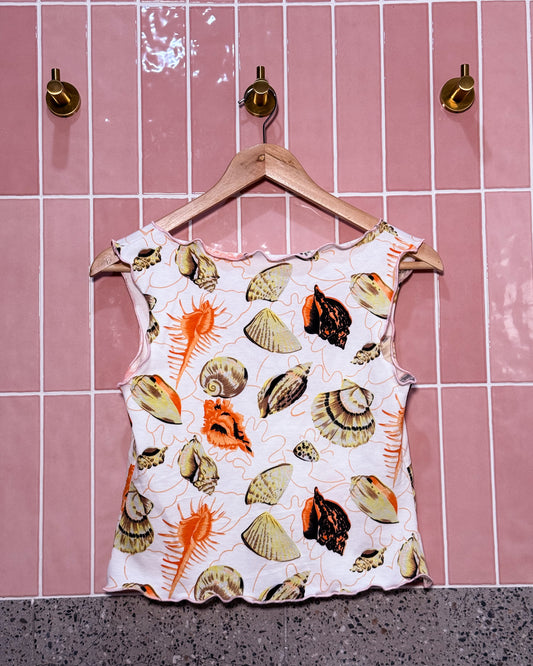 2 IN 1 TANK | ORANGE SHELLS