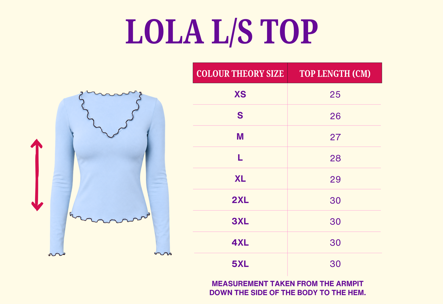LOLA 2 IN 1 LONG SLEEVE TOP BLUE SKIES