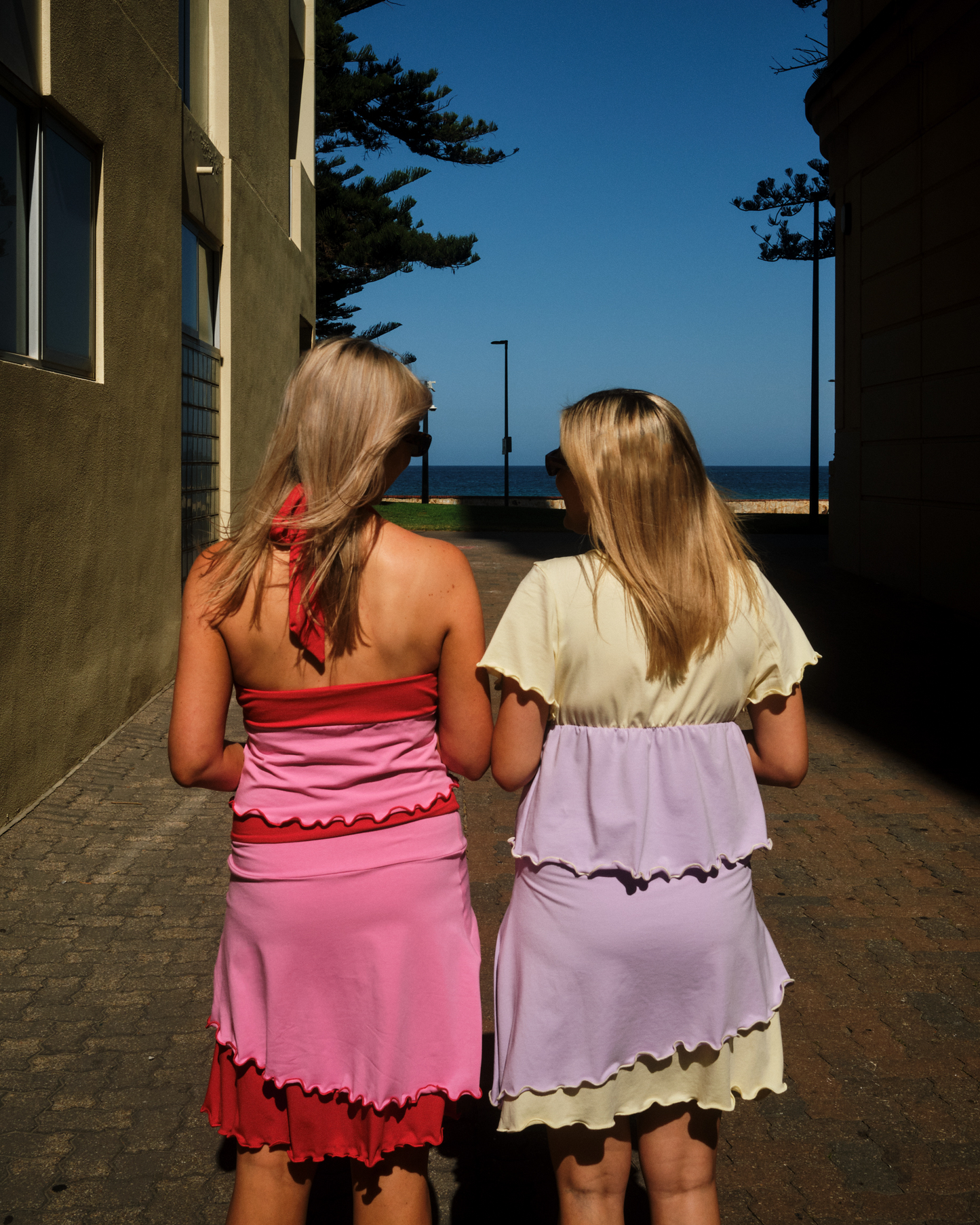 ROSIE MIDI SKIRT CHERRY BUBBLEGUM