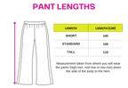 Sporty Splice Wide Leg Pant - Cherry Bubblegum