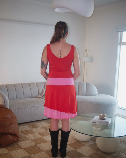 ESSENTIAL 4 IN 1 TANK TOP CHERRY BUBBBLEGUM