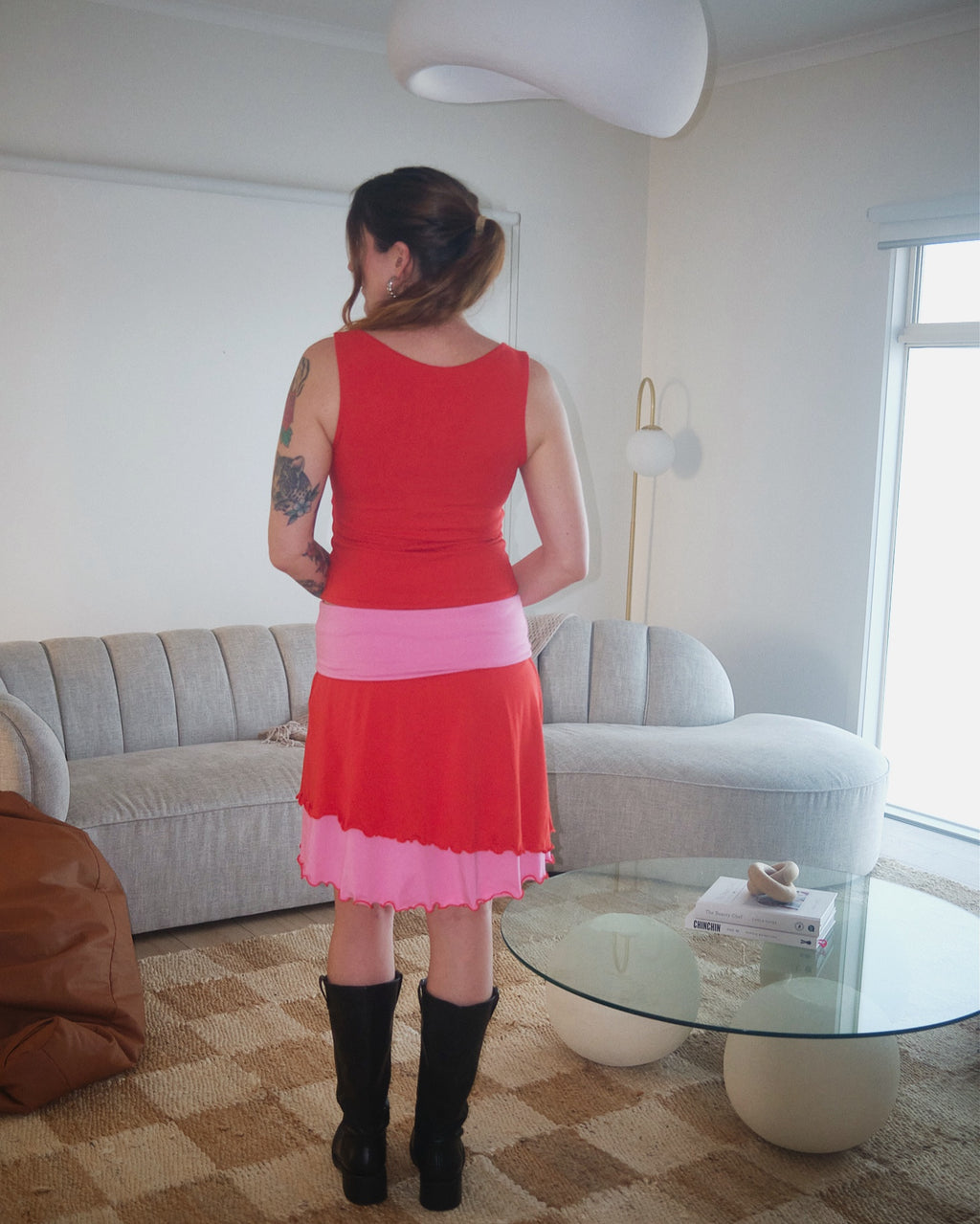 Essential 4 in 1 Tank Top - Cherry Bubblegum