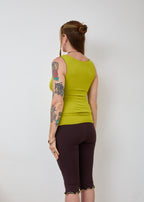 Essential 4 in 1 Tank Top - Wasabi & Truffle