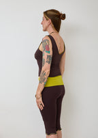 Essential 4 in 1 Tank Top - Wasabi & Truffle