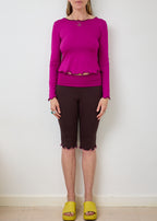 Lola 2 in 1 Long Sleeve Top - Hibiscus