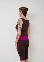 Essential 4 in 1 Tank Top - Hibiscus & Truffle