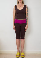 Essential 4 in 1 Tank Top - Hibiscus & Truffle