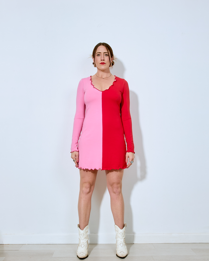 EVIE 2 IN 1 MINI DRESS