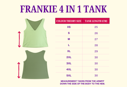 FRANKIE 4 IN 1 TANK TOP STRAWBERRY & LAVENDER