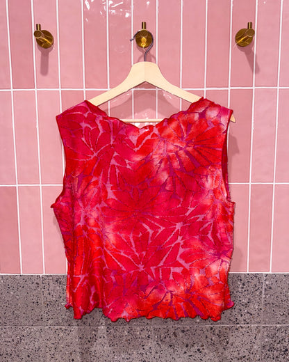 2 IN 1 TANK | RED BLOOM | 4XL