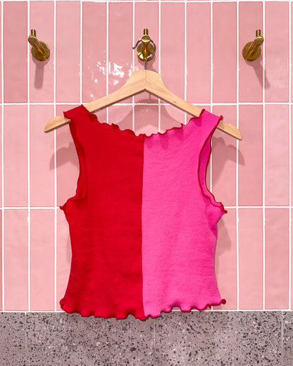 2 IN 1 TANK | CHILLI & HOT PINK