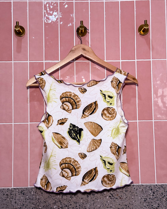 2 IN 1 TANK | GREEN SHELLS