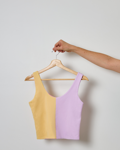 BELLA 2 IN 1 TANK TOP RAINBOW PADDLEPOP