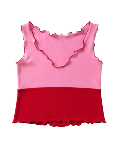 ROSIE 2 IN 1 TANK CHERRY BUBBLEGUM