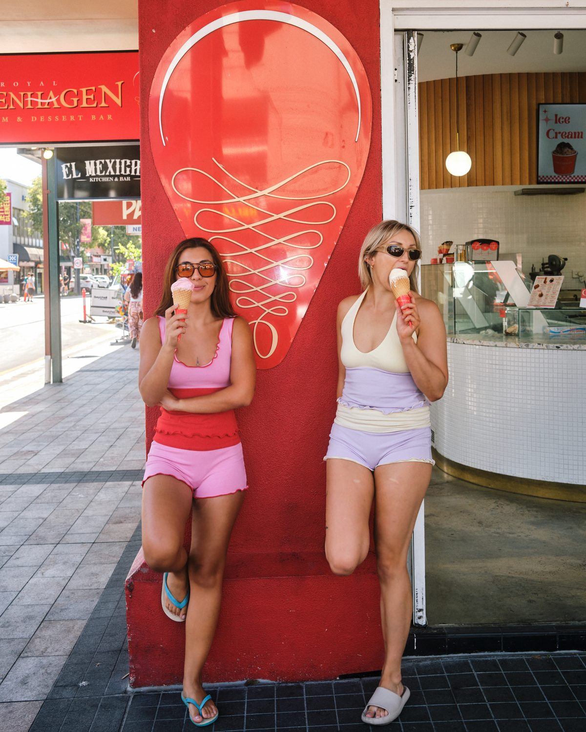 Gigi Mini Shorts - Cherry Bubblegum